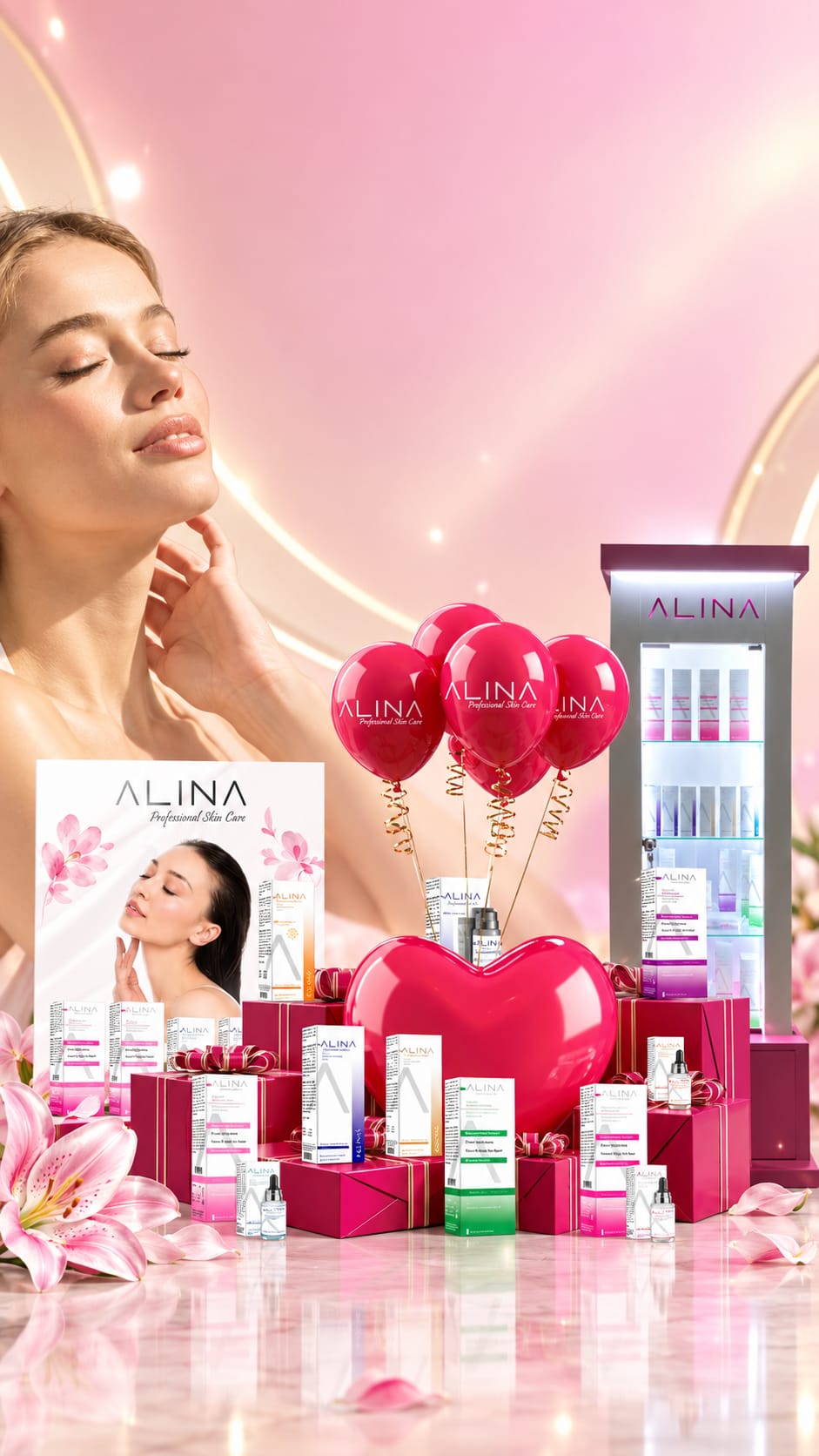 ALINA profesyonel seri ürünleri